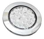 Led Light 4" Clear Lens 18 Red Stop Tail W/twist & Lock Bezel GG#75873 Each. Fixed Price $29.45.