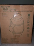 Soler And Palau TD-150 6" / 150MM Inline Mixed Flow Duct Fan TD150. Fixed Price $206.99.