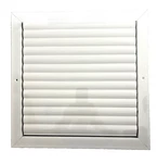 Lot Of 6 New, Grille Tech Ceiling 1-WAY Ms 14X14 White Curved Blade CL1M1414. Fixed Price $218.79.