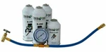 Enviro-safe R-290 3 Cans With Gauge Set & 1 Proseal XL4 #8007. Fixed Price $69.99.