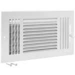 Ez-flo 12 X 6 Inch (duct Opening) Air Vent Cover For In., White. Fixed Price $12.96.
