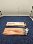 (50 Pieces) Xtrweld Gouging Carbons 1/4" 12" AACCPTD1412 Pointed Copper Coated. Fixed Price $22.49.