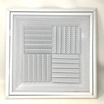 Krueger Air Duct Vent Perforated Surface Mount Diffuser - Registers 12" X. Fixed Price $116.00.