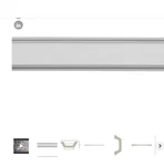 Ekena Coffered Ceilings 1/2"W X 2"P 94 1/2"L Inner Beam. Fixed Price $38.00.