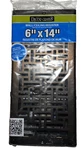 Decor Grates 14 In. X 6 Oriental Bronze Wall Register. Fixed Price $12.79.