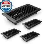 Pcs 4X8 Floor Register Vents Heavy Duty Metal Cover Black. Fixed Price $64.07.