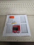 Everbilt 12 In. X 4-WAY Steel Wall/ceiling Register White. Fixed Price $36.01.