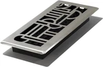 Cor Grates ADH410-NKL Art Deco Floor Register 4X10 Inches Brushed Nickel Pac. Fixed Price $29.87.