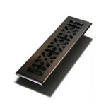 Decor Grates AGH212-RB By 12-INCH Gothic Bronze Steel Floor Register. Fixed Price $12.79.