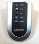Genuine Lasko Fan 5-BUTTON Remote Control Speed Osc Timer Ionizer. Fixed Price $14.88.