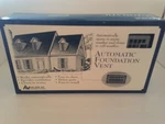 Air Vent Inc Automatic Foundation Gray Model Afvgr Nib. Fixed Price $16.95.
