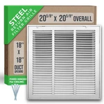 Fits 18X18 Duct Opening Steel Return Air Filter Grille By Handua Fixed Hing.... Fixed Price $66.98.