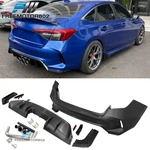 Fits 22-24 Civic Lx Sport Tr Style Rear Bumper Cover Diffuser W/ Exhaust Pipe. Fixed Price $564.99.