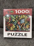 Festive Decor 1000 Piece Puzzle. Turner Licensing. Christmas New. Fixed Price $14.99.