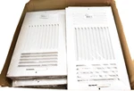 Lot Of 17 Hart & Cooley 683126W 7-3/4" X 13-3/4" Cooling Air Vent Cover White. Fixed Price $139.99.