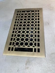 Signature Hardware 301643 Brass Floor Register, 6" X 10" Honeycomb Antique. Fixed Price $94.99.