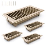 Pcs 4" X 8" Floor Register Vents Cover Heavy Duty Metal. Fixed Price $76.13.