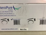 Aero Pure ABFS0511 D6 Quiet 0.4 Sone 50-80-110 Cfm Bath Fan White. Fixed Price $73.99.