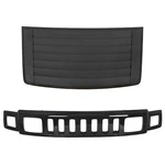 Louver Hood Air Vent Panel W/black Grille For Hummer H3 2006-2010 07 08 09. Fixed Price $271.66.