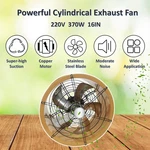 Preasion 16'' Axial Fan Cylinder Pipe 220V 370W Explosion Proof Us. Fixed Price $147.05.