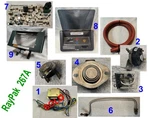 Raypak 267A Furnace Parts:control Board, Panel Switch,tnfmr,press Sw,relay,tmp +. Fixed Price $9.51.