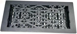 Decor Grates AC614-BLK Victorian Black Cast Iron Vent Cover Rectangle 15.5 X 7.5. Fixed Price $89.12.