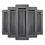 Prima Decorative Cast Aluminum Floor Register 3 X VR-109 (pack Of 5). Fixed Price $196.25.