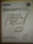 Broan Ultra ZB110F Multi-speed Bathroom Exhaust Fan New. Fixed Price $60.00.