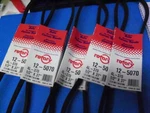 Pk Rotary 12-5070-5 Premium Black Belt 4L370 1/2"X37" Pack Oem. Fixed Price $29.70.