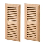 Homewell 2 Pcs Pack White Oak Wood Floor Register, Drop Vent, 4X10 Inch, With. Fixed Price $76.10.