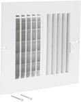 Ez-flo 6 X Inch (duct Opening) Air Vent Cover For Wall In., White. Fixed Price $14.90.
