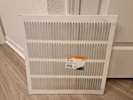 Ez-flo 16"X16" Return Air Grille White Steel Vent Cover Model 61641. Fixed Price $22.47.