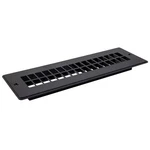 Recpro Rv Floor Register Stationary Vent Cover 2-1/4" X 10-1/8" Black. Fixed Price $16.23.