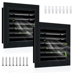 Pcs 12" X Gable Vents For House Aluminum Alloy Shed Attic Wi.... Fixed Price $51.96.