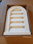 Fypon Gable Vent Louver CLV12X18 Arch Top. Fixed Price $55.00.