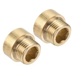 Patikil Shower Head Extension Arm, Pack Brass G1/2 To Female Thread 20.... Fixed Price $18.51.
