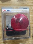 Carquest Grote 50642-5 4-1/4" Round Duramold Single Face Pedestal Lamp Light Red. Fixed Price $15.00.