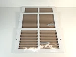 Lot Of 3: Proselect 12" X 6" Return Air Grille PSRGW12U White , 1/2" Spaced Fins. Fixed Price $29.95.