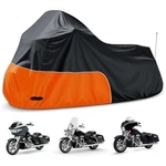 Motorcycle Cover Fits For Harley Davidson Road King 107"-SIDE Box Orange. Fixed Price $57.50.