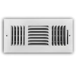 Truaire 103M14X04 3-WAY Register 14"X4" Steel 55-185 Cfm Import. Fixed Price $30.76.