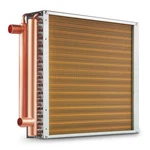 Heat Exchanger Water To Air, 16"X With 3-ROW 3/8" Copper Ports, 193 Aluminum. Fixed Price $250.99.