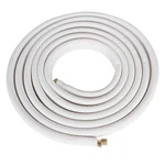 White 1/4IN-3/8IN Dia. 25 Ft Install Kit For Mini Split Heat Pump Systems. Fixed Price $125.99.
