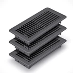 Fangofast Floor Register Dark Gray And Brown Premium Steel Easy Adjust .... Fixed Price $26.37.