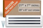 Fa-star Clean Modern Ac Vent Cover 20 X 6 (duct Opening Cutout) Decorative. Fixed Price $30.00.