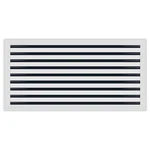 Buildmart 36X18 White Modern Ac Vent Cover Linear Slot Diffuser Register Grille. Fixed Price $249.99.