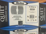 Air King AK80 Cfm 1.5 Sone Ceiling Mounted Energy Star Rated - White. Fixed Price $69.50.