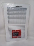 Everbilt 14 In. X 8 2-WAY Steel Wall And Ceiling Register, White. Fixed Price $19.99.