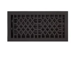 Signature Hardware 488984 Cast Iron Floor Register 6" X 10" (11-3/4" 7-3/8"). Fixed Price $55.00.