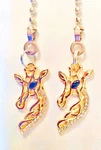Set Of Two Giraffe Zoo Africa Gold-tone Rhinestone Metal Ceiling Fan Pulls. Fixed Price $28.31.