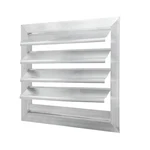 10"X10" Aluminum Vent Cover Shutter Exhaust Fan Louvered. Fixed Price $22.36.